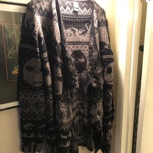 Jack Skellington Drape Cardigan
